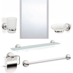 Luca 6 Parça Banyo Aksesuar Seti