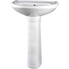Aqua Blue Lavabo + Ayak 40*50cm