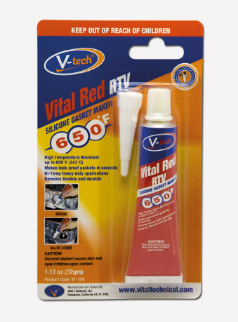 VT 140 Sıvı Conta RTV-Kırmızı 32gr