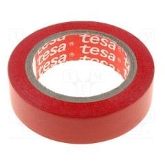 Kırmızı İzolasyon Bandı 10m*15mm (Della)