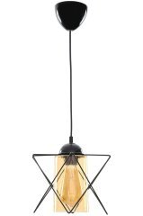 Modes Tekli Siyah Camlı