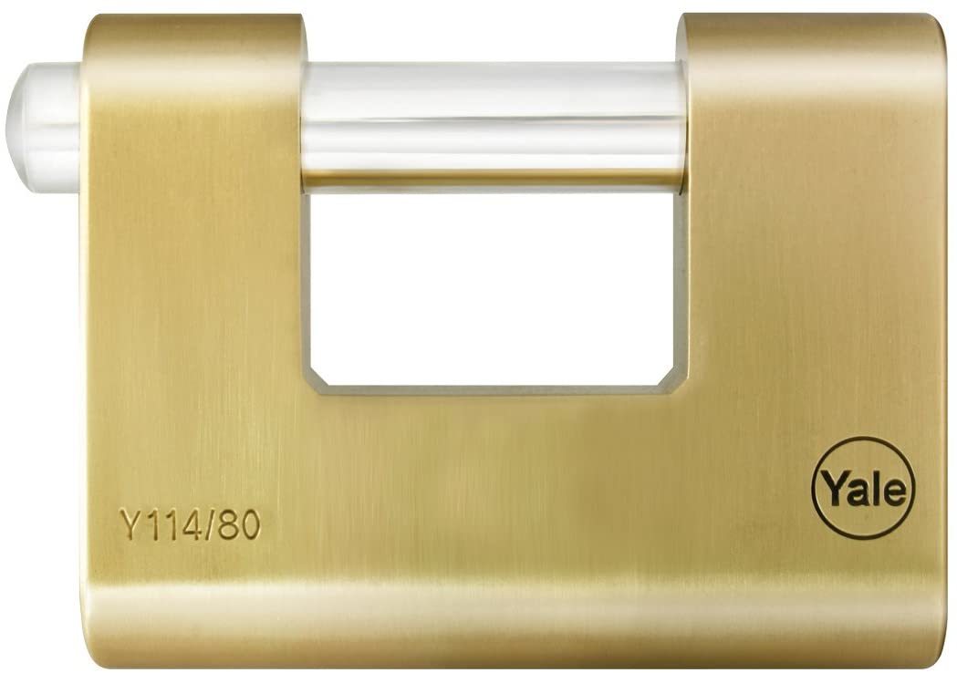 80mm Oval Kayar Pimli Pirinç Asma Kilit
