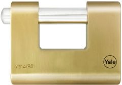 80mm Oval Kayar Pimli Pirinç Asma Kilit