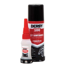 Derby 100ml MDF Hızlı Yapıştırıcı Seti