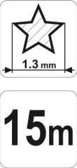 Misina 1.3mmx15m Yıldız