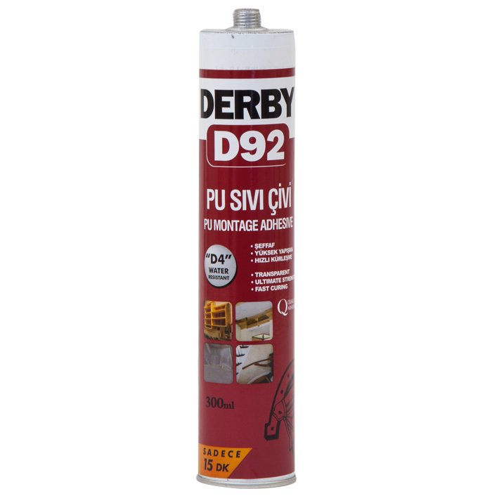 Derby D92 Sıvı Çivi Kartuş - 300ml