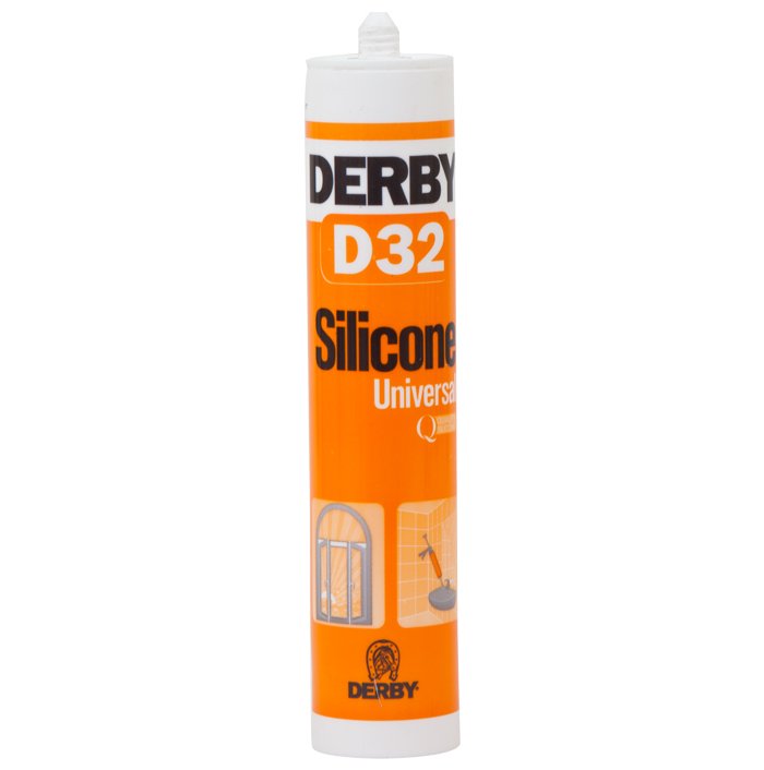 Derby D32 Genel Amaçlı Silikon Beyaz - 320g
