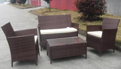 Rattan Furniture Set 2+1+1 Koltuk