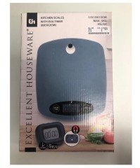 Mutfak Tartısı + Zamanlayıcı