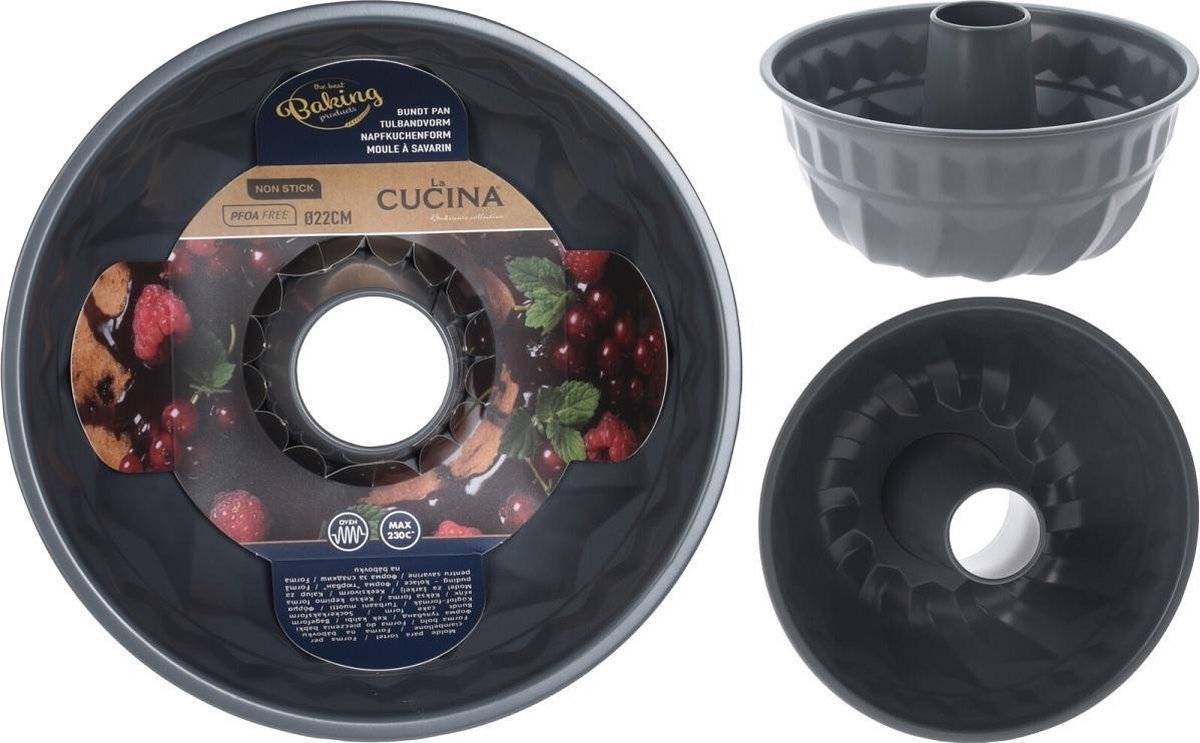 Kek Kalıbı Çelik 22*10cm