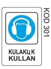 Kulaklık Kullan  16*24cm