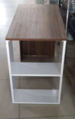 Bölmeli Bilgisayar Masası Ceviz/Beyaz