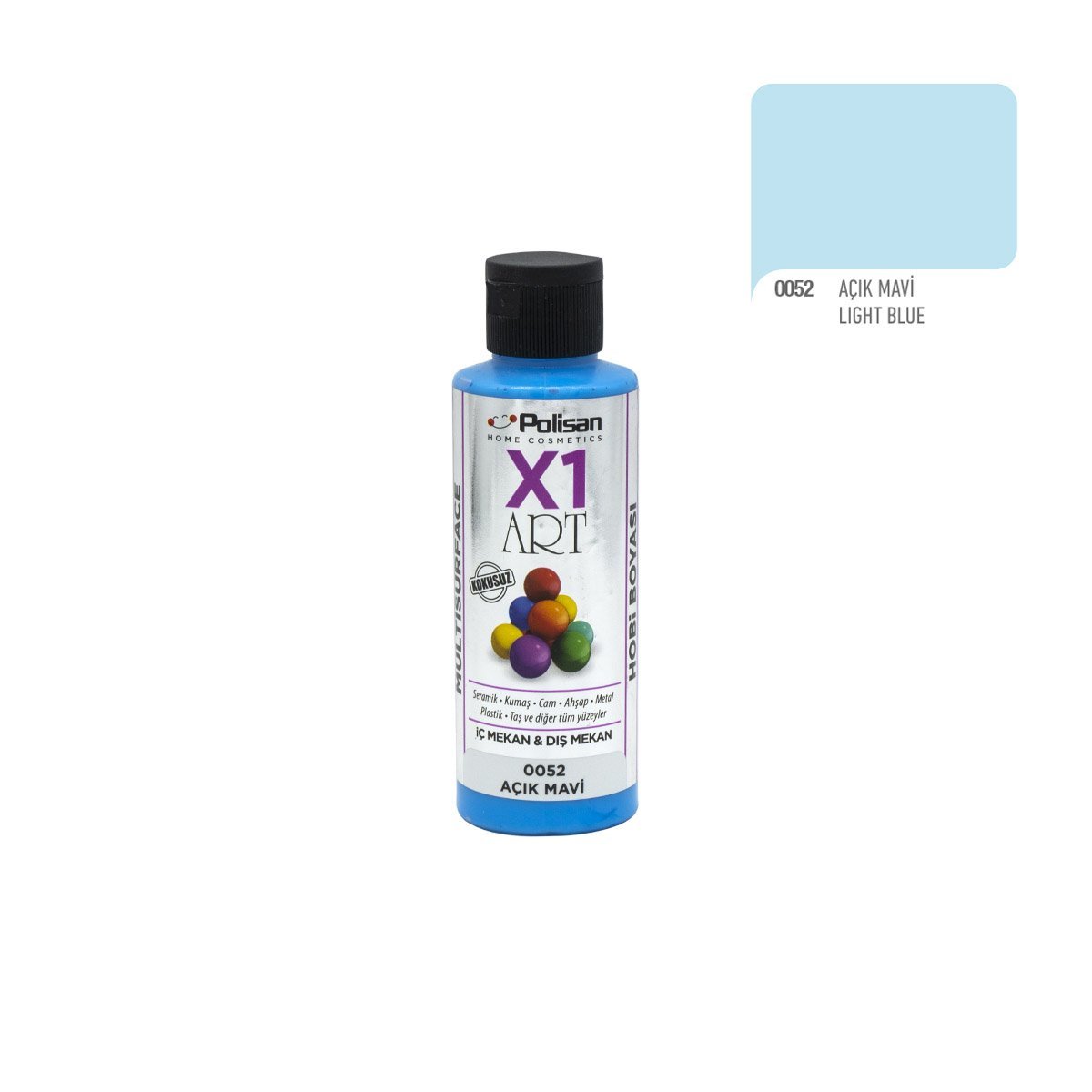 X1 Art Multisurface Açık Mavi