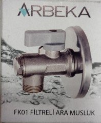3/8'' Filtreli Ara Musluk Kumlu