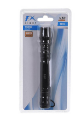 Alüminyum El Feneri 16cm Siyah