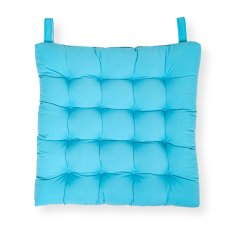 50*50 Rattan Sandalye Minderi Kare Turkuaz