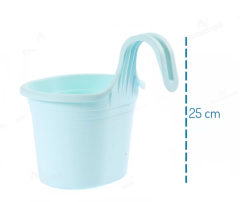 Plastik Saksı No:3 Tombik 3 lt.