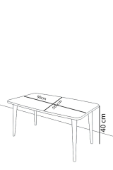 Roma Metal Ayaklı Orta Sehpa - Gri Mermer