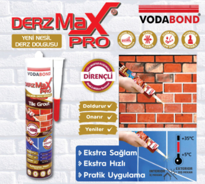 Derz Dolgusu Max Pro 480gr Beyaz
