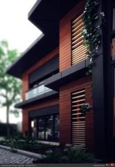 Perla Silikonlu Dış Cephe Siyah