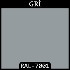 Akrilik Sprey Boya Gri RAL 7001