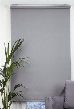 Kumaş Stor PASTEL-GRİ 160x200