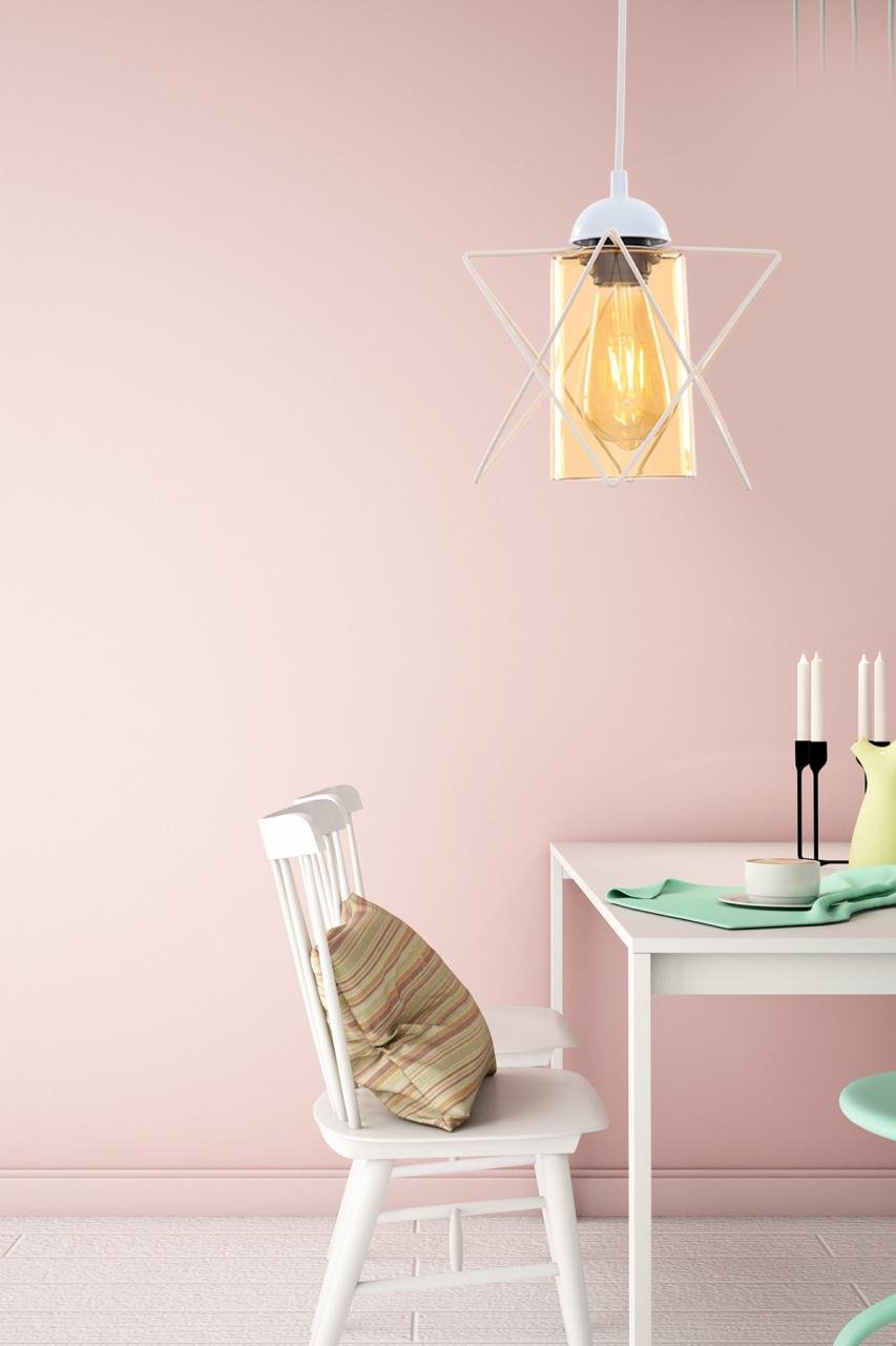 Modes Tekli Beyaz Camlı