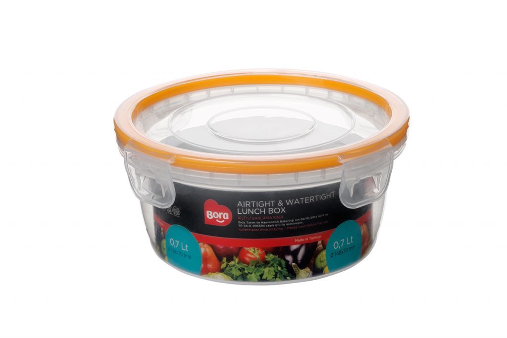 Click Yuvarlak Saklama Kabı 140*65  700 ml