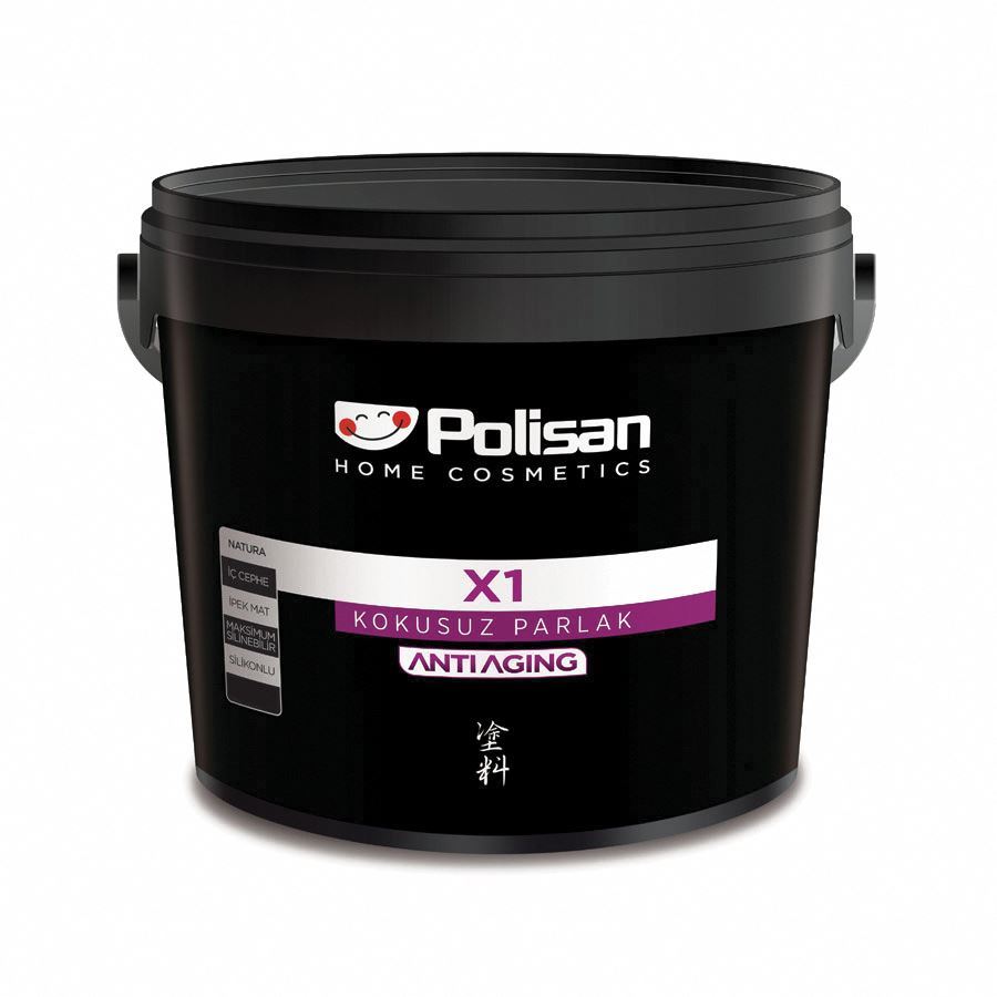 X1 Anti Aging Kokusuz Parlak 2,5lt Siyah