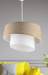 LİMA ARTI DESENLİ KAHVE / KREM SARKIT