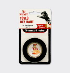 Tüylü Bez Bant 18mm x 8m