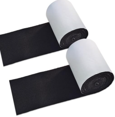 YAPIŞKANLI KEÇE 120 X 120 SİYAH