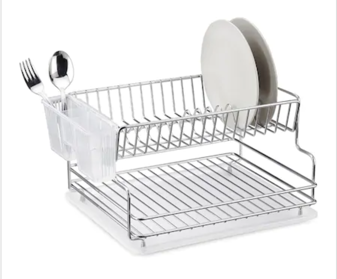 İki Katlı Bulaşıklık / Krom 5