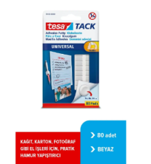 Tesa Tack Hamur Yapıştırıcı 80 Adet
