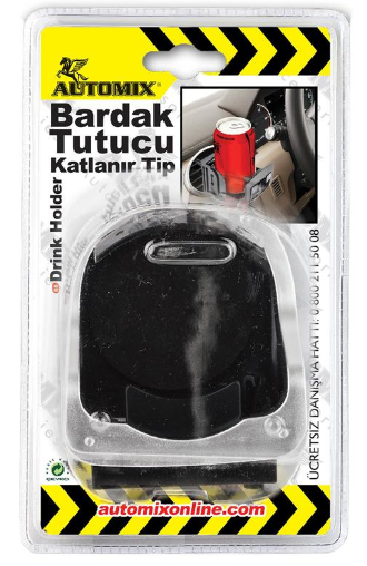 AUTOMİX BARDAK TUTUCU GEÇMELİ LÜKS