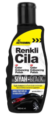 AUTOMIX SİYAH RENKLİ CİLA 180 ML