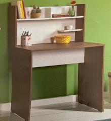 Kitaplıklı Bilgisayar Masası Meşe