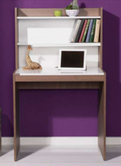 Kitaplıklı Bilgisayar Masası Ceviz