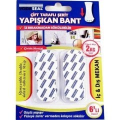 İz Bırakmadan Sökülebilen 6lı Bant