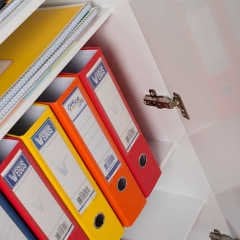 8 Bölmeli Dolap Beyaz