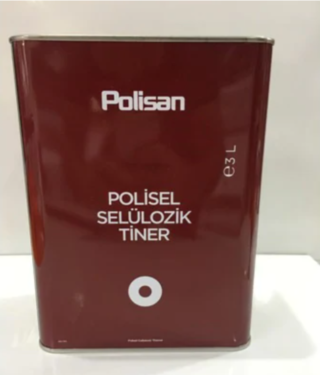 Polisel Selülozik Tiner 3 LT