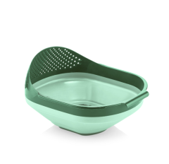 Katlanabilir Pirinç Süzgeci - Yeşil