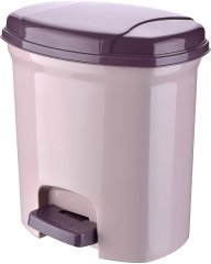 Lüks 1 No Pedallı Çöp Kovası 3L