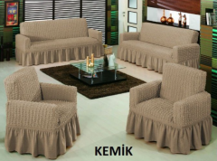 Likralı Bürümcük Koltuk Örtüsü