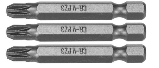 BITS UÇ 50MM PZ3 3 PCS