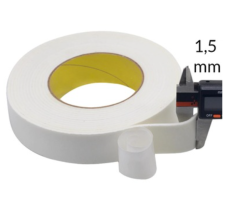 ÇİFT TARAFLI KÖPÜK MONTAJ BANDI 18 MM X 2 MT BEYAZ