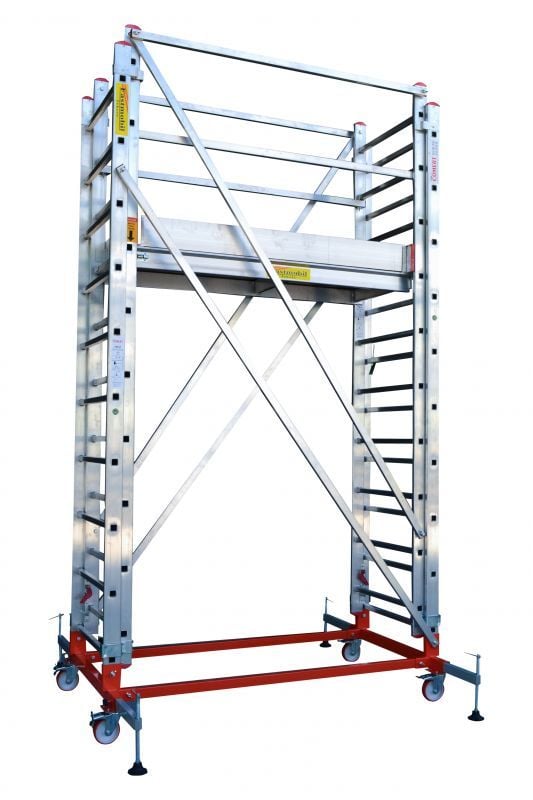 Alümünyum Teleskobik İskele 8mt