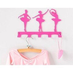 Balerinler Dekoratif Askı (Pembe)