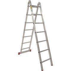 Tek Kırmalı Alümünyum Merdiven 2mt