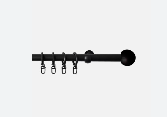 Metal Rustik Kugel siyah 20mm 160cm